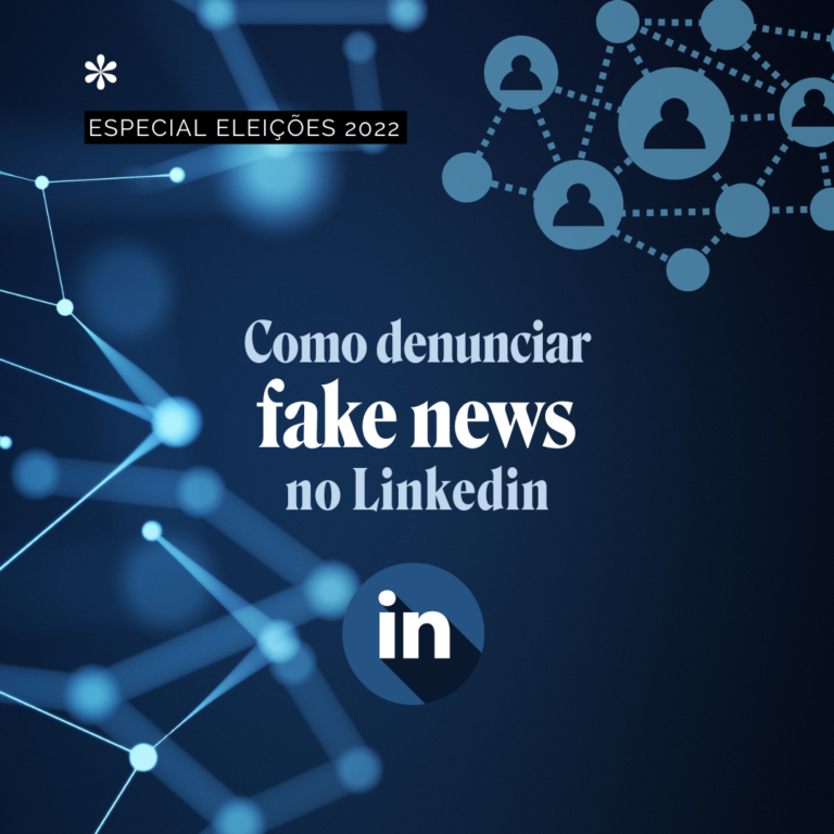 Como denunciar fake news no LinkedIn