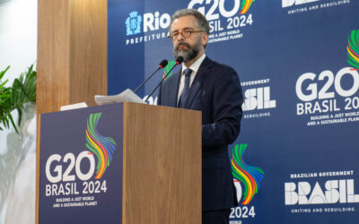 Ministros do G-20 se reúnem no Rio para debater mudanças na governança global