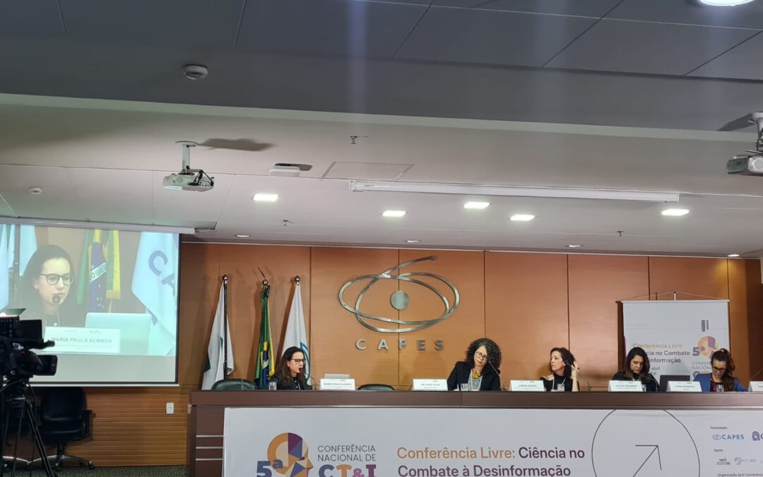 Conferência Livre: Ciência no Combate à Desinformação – dia 2