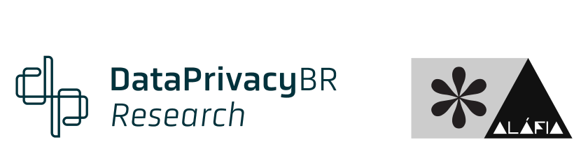 marcas dos realizadores do Observatório IA nas Eleições, Data Privacy Research e Desinformante/AláfiaLab